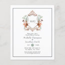 Search for monogram 4x5 wedding invitations Leaves