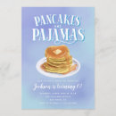Search for boys pajama party invitations Blue