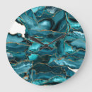 Search for gold and teal clocks Gemstone