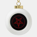 Search for satan christmas tree decorations Pentagram