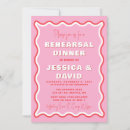 Search for cute rehearsal dinner invitations Retro