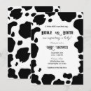 Search for cow print baby shower invitations Country