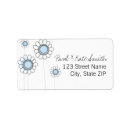Search for pink daisy return address labels Trendy