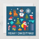 Search for pixel christmas cards Retro