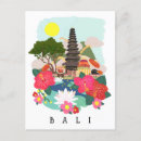 Search for bali postcards Illustration