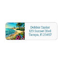 Search for vacation return address labels Aloha