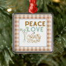 Search for peace christmas tree decorations Typography