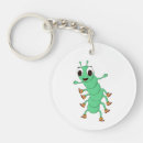 Search for green caterpillar key rings Cartoon