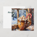 Search for hot cocoa christmas cards Snow