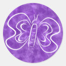 Search for purple butterfly stickers Delicate