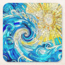 Search for blue marble coasters Nautical