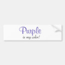 Search for purple bumper stickers Typography