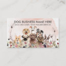 Search for pet shop business cards Dog trainer