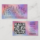 Search for unique artist business cards Botanical