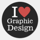 Search for graphic design stickers Typography