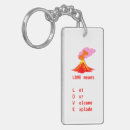 Search for volcano key rings Red