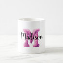 Search for the letter m mugs Purple