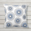 Search for blue dandelion cushions Abstract