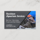 Search for aquarium business cards Marine
