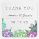 Search for succulent thank you stickers Flowers