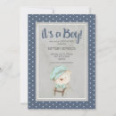 Search for blue teddy bears baby shower invitations Vintage