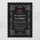Search for til death wedding invitations Skeletons