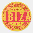 Search for ibiza stickers Spain
