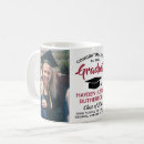 Search for black red white mugs Graduation