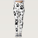 Search for black cat paw prints leggings Animal