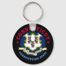 Search for connecticut state flag key rings America