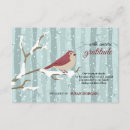 Search for bird thank you cards Snow