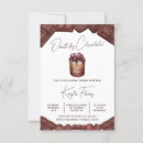 Search for chocolate bridal shower invitations White