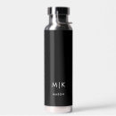 Search for black and white water bottles Elegant