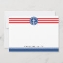 Search for anchor note cards Navy blue