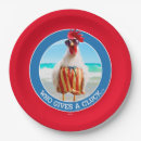 Search for rooster plates Funny
