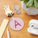Search for hot rounded key rings Monogrammed