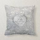 Search for 25th silver wedding anniversary cushions Glitter