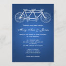 Search for tandem bicycle wedding invitations Elegant