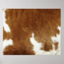Search for cowhide posters Brown