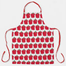 Search for shiny aprons Red