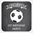 Search for soccer party stickers Boys