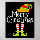 Search for funny christmas elf posters Santa claus