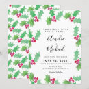 Search for holly wedding invitations Berry