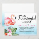 Search for lets flamingle birthday invitations Tropical