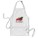 Search for red truck aprons Christmas tree