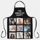 Search for christmas aprons Black and white