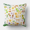 Search for jungle animal nursery cushions Animals