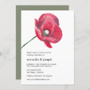 Search for poppy save the dates Watercolor