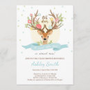 Search for woodland deer baby shower invitations Boho