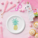 Search for pineapple plates Yellow and green